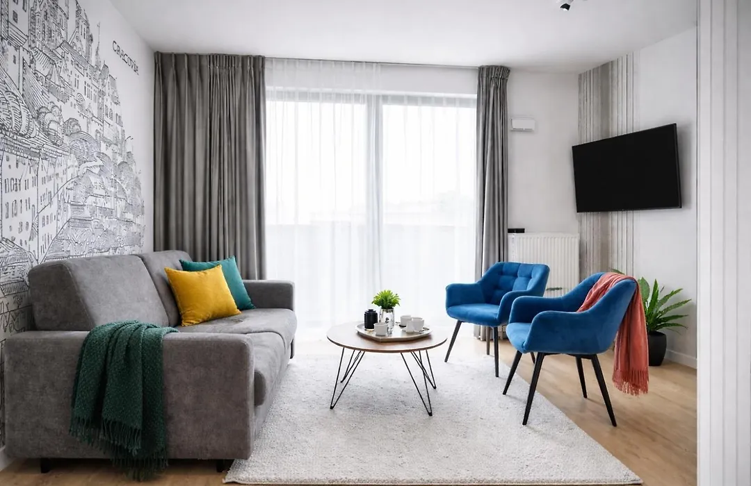 InPoint Apartments G15 near Old Town&Kazimierz District&Optional Paid Parking-1