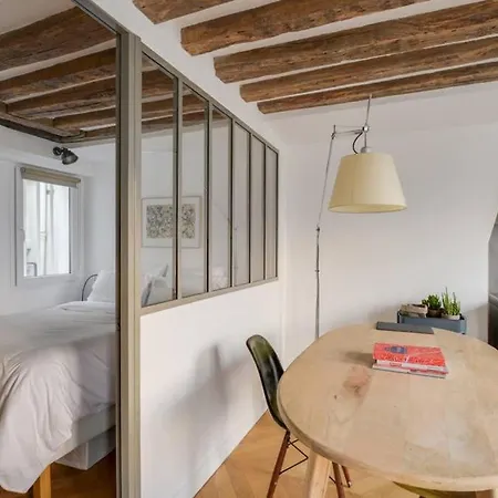 Cosy & Bright Under The Beams On Place Dauphine Id 319-3
