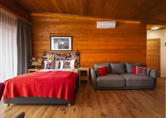 Apartamenty u Harrego BOUTIQUE SPA z klimatyzacja, balkon, sauna, tężnia parking Kudowa-Zdrój