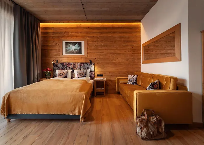 Apartamenty u Harrego BOUTIQUE SPA z klimatyzacja, balkon, sauna, tężnia parking Kudowa-Zdrój