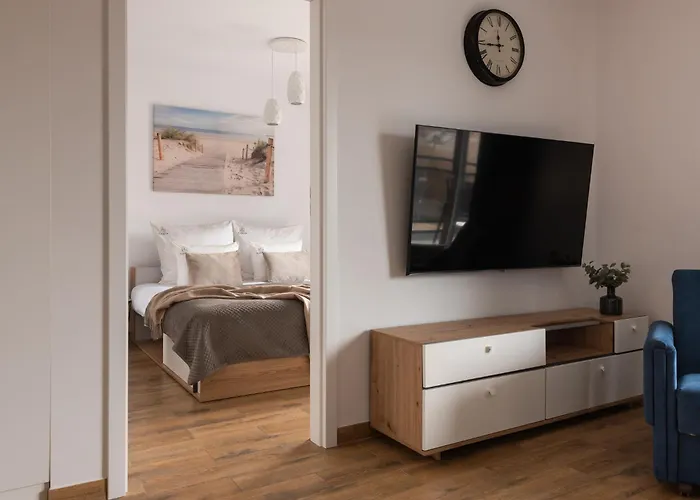Flatbook Rodzinne Apartamenty Jantar Resort z Parkingiem, Placem Zabaw i Wiatą Grillową