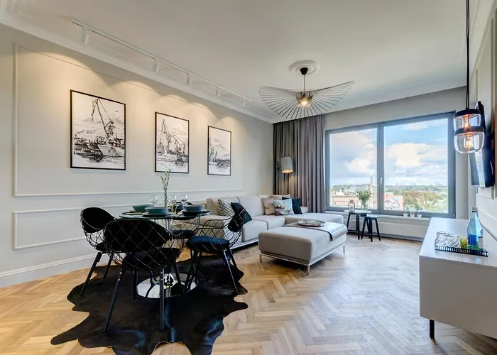Brabank Riverside Premium Apartments & Free Parking By Downtown Apartments Gdańsk